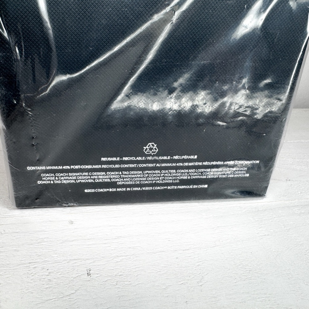 COACH New York Snow Globe NIB Black Box Gift Set CCT00 - Picture 7 of 9